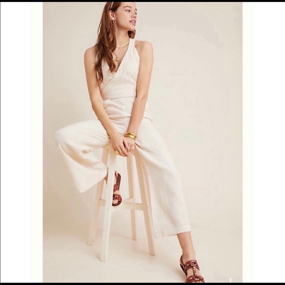 Anthropologie • DEMI TEXTURED JUMPSUIT